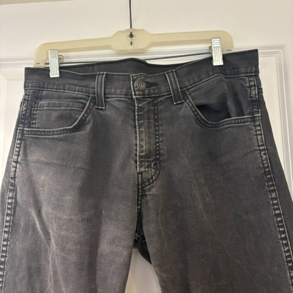 Men's Levi Strauss 511 Black Slim Jeans - Picture 2 of 9